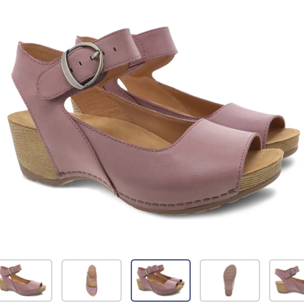 Dansko Tiana Blush Leather Shoes 40 US9